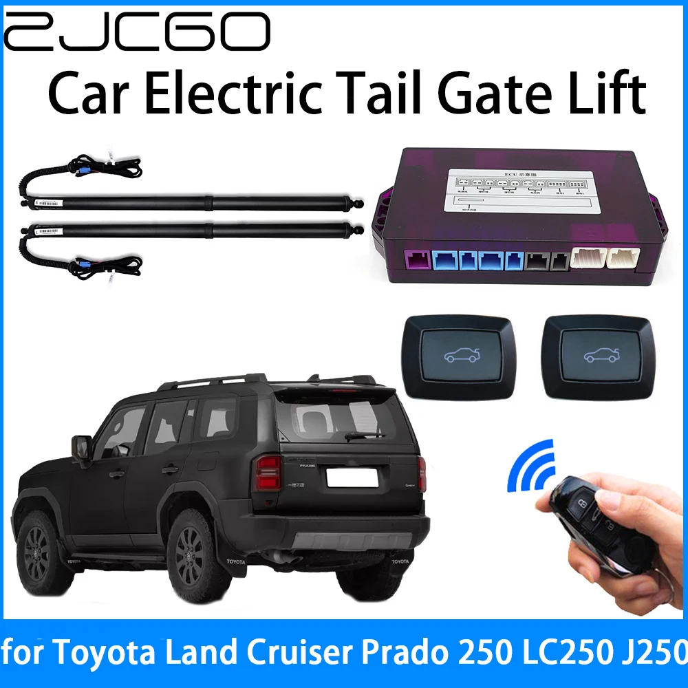 ZJCGO автомобильный багажник с электрическим всасыванием задняя дверь