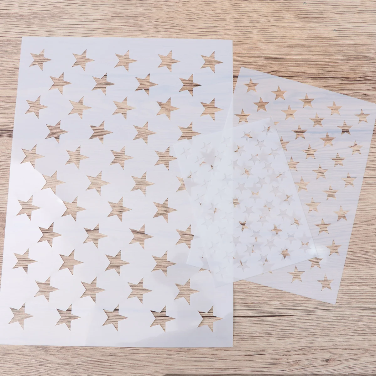 

3 Pcs Mural Drawing Stencils Molds American Flag Stencils America Flag Hollow Painting Stencils Hollow Out