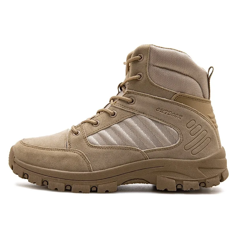

Tactical Military Boots Men Boots Special Force Desert Combat Army Boots Outdoor Hiking Boots Ankle Shoes Men Work Safety Shoes