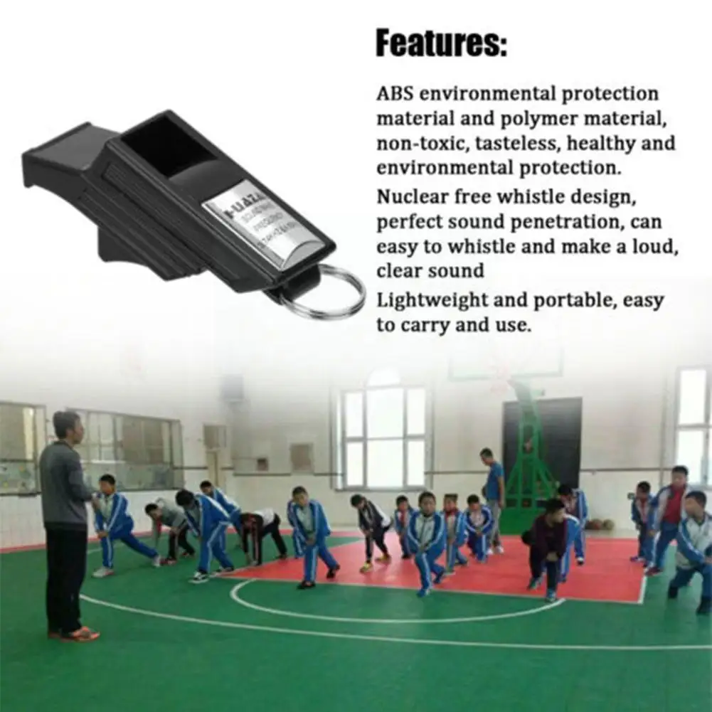 

Football Referee Whistle Basketball Volleyball Handball Whistles Sports Teacher Equipment For Outdoor Sports Competit Y9m5