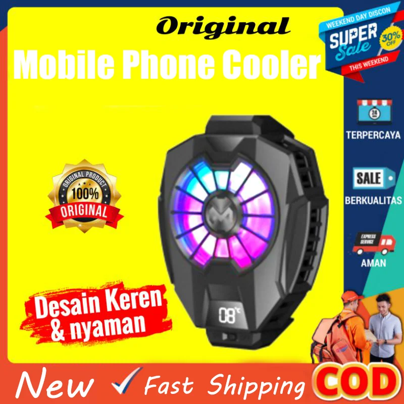 

Universal MEMO Mobile Phone Cooler Radiator For iPhone Xiaomi Samsung Cooling Fan Cool Heat Sink DL05 DL06 Cellphone Game Cooler