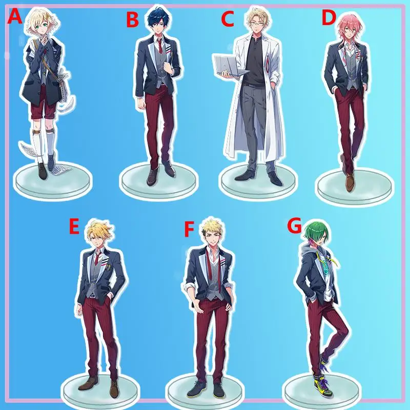 

Anime Stand DREAM!Ing Mochizuki Yuma Hanabusa Yanagi Acrylic Figure Display desktop decoration 15cm