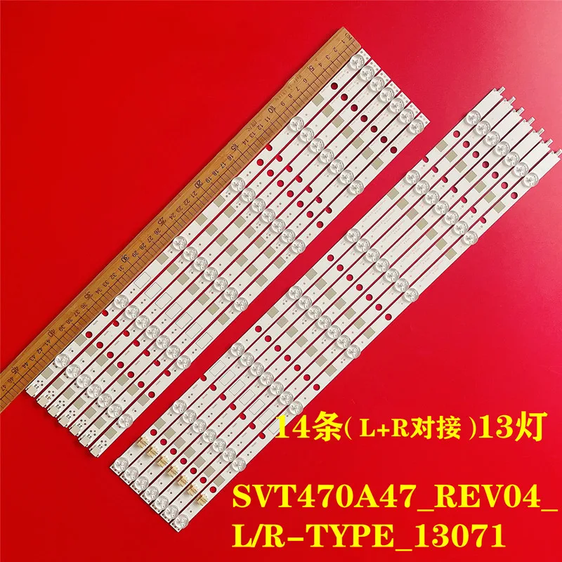 Комплект из 14 светодиодных лент для подсветки Toshiba 47M7463D 47L7453DB 47L7453D 47L7463DG lc470дук SG K2