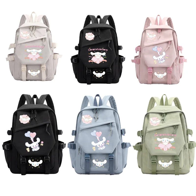 

Sanrio Cinnamoroll My Melody Anime Peripheral Backpack Kawaii Junior High School Primary School Jk School Bag Girl Boy Rucksack