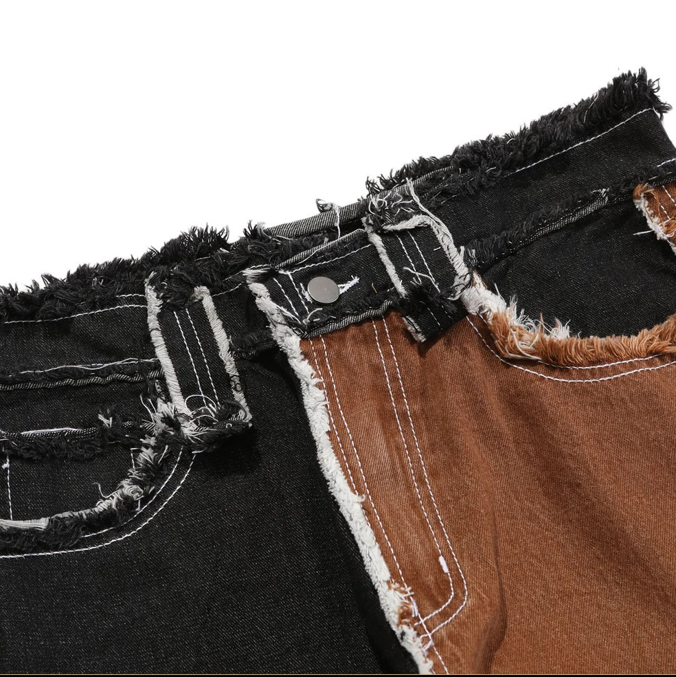 Уличная одежда IEFB вырез на ботинке цветная Блокировка новинка 2022 трендовые