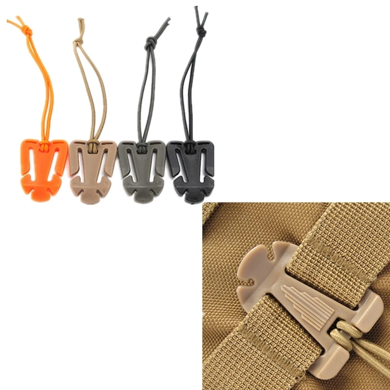 

1Pcs Backpack EDC Connection Carabiner Outdoor Tools Buckle Clip Winder Emergency Kit Nylon Straps Climbing Accessories