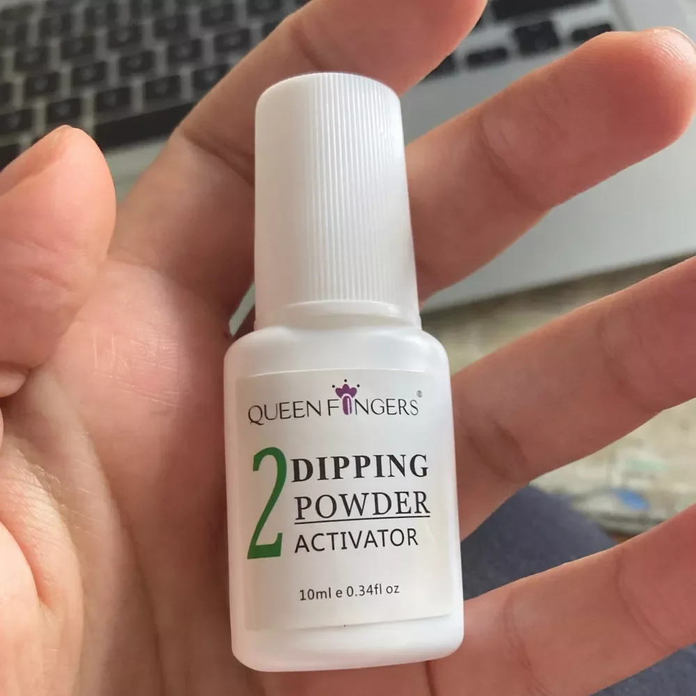 

NEW IN Dipping Nails Powder System Liquid Base/Top/Activator/Brush Natural Dry Without Lamp Cure Nail Dip Multi-Use Top&Base