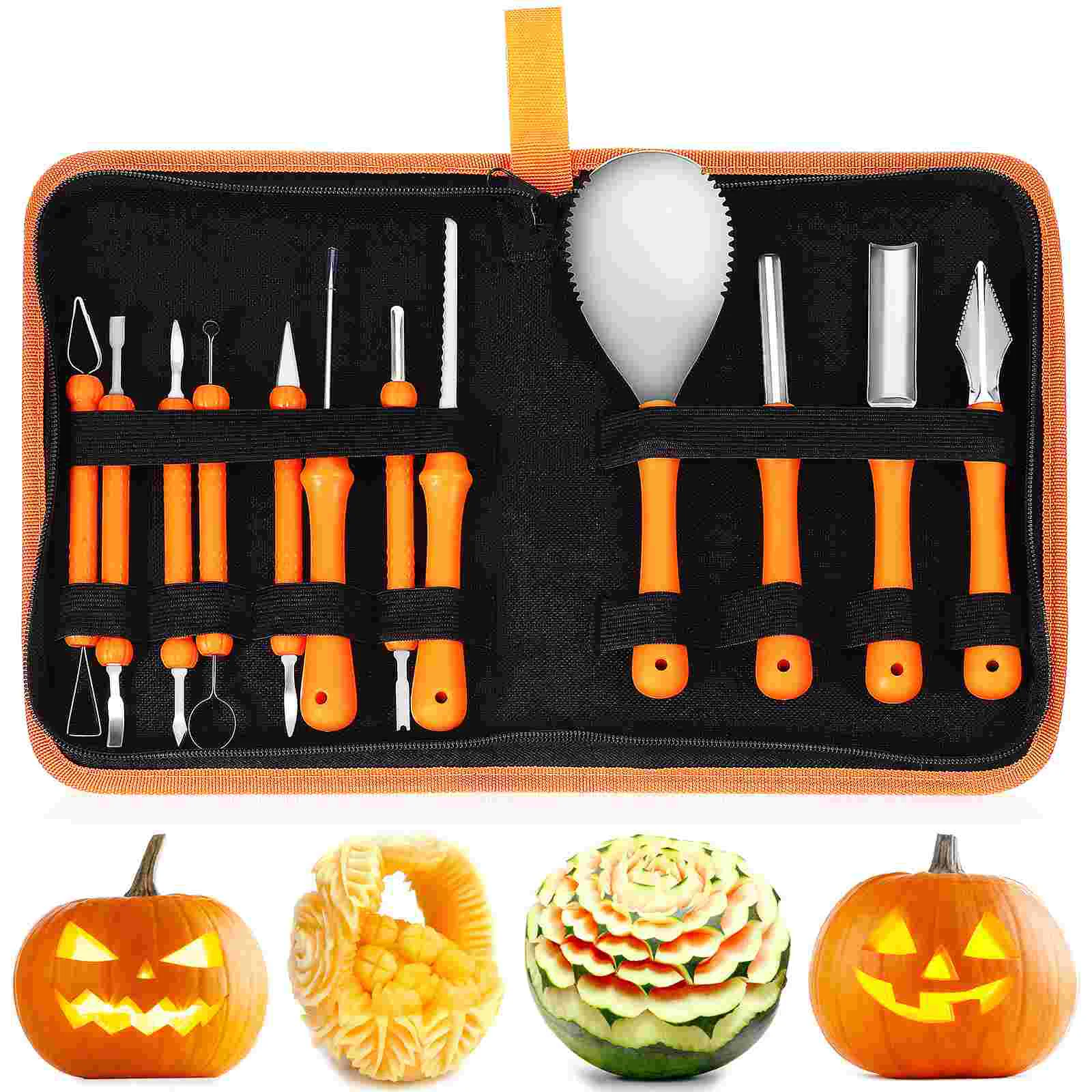 

Halloween Pumpkin Carving Tools Kit Pumpkins Decor Knife Stainless Steel Child Electrical