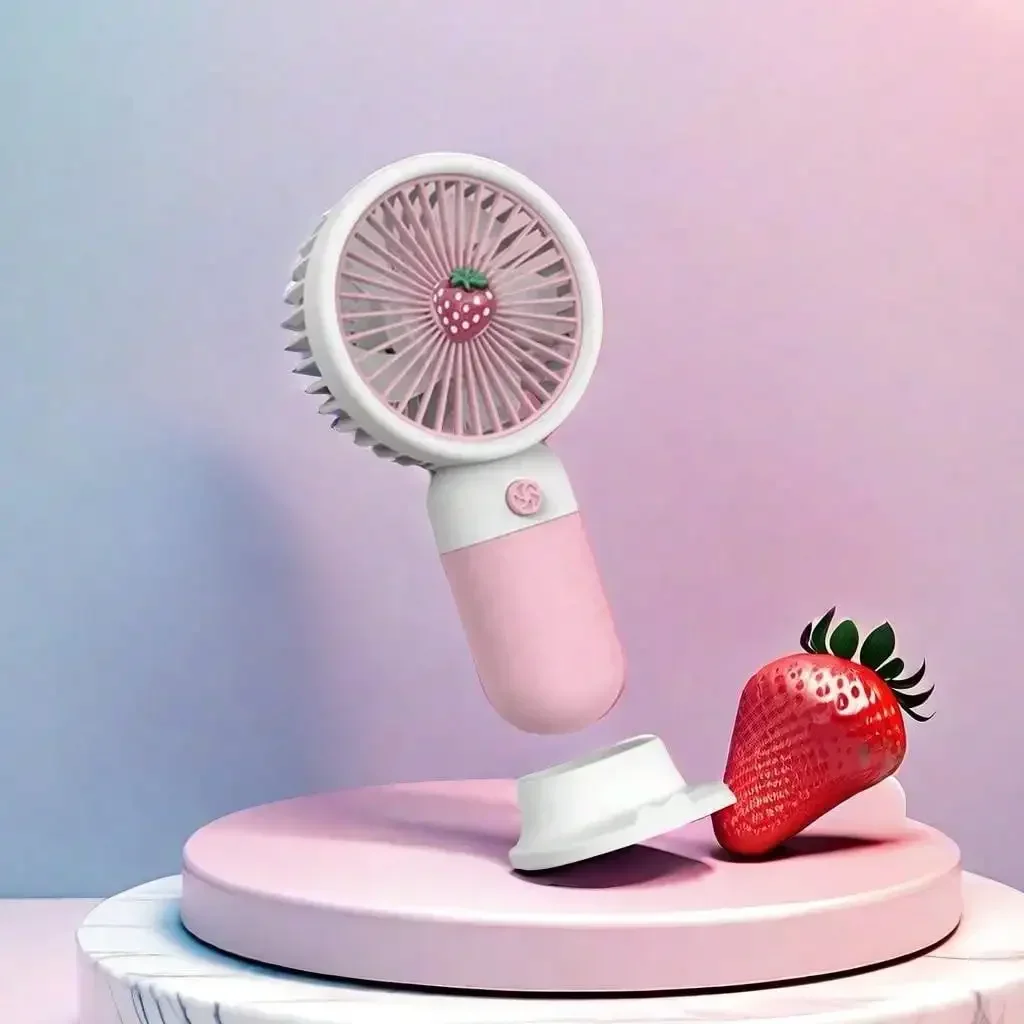 Портативный настольный USB-вентилятор для зарядки ручной маленький вентилятор