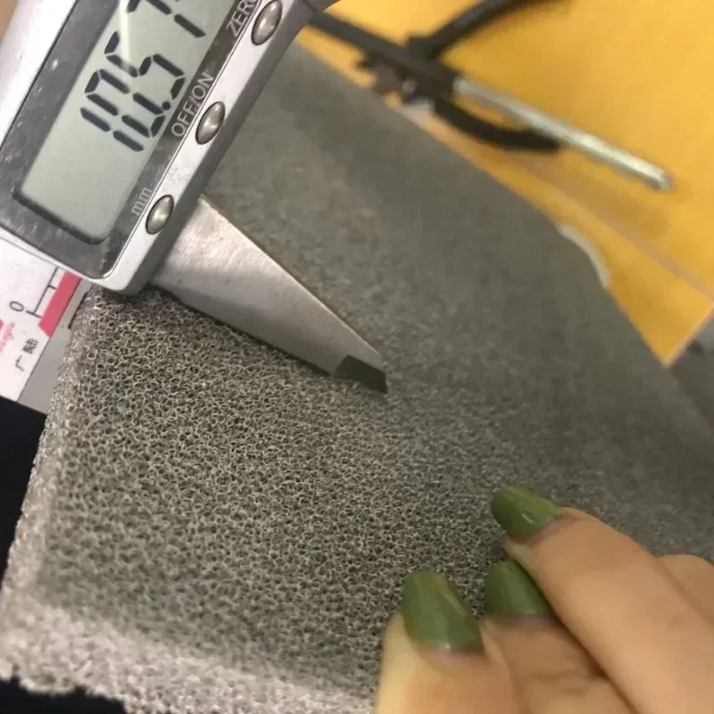 Индивидуальный размер пенопласта никель медь алюминиевая пена Ag серебристая