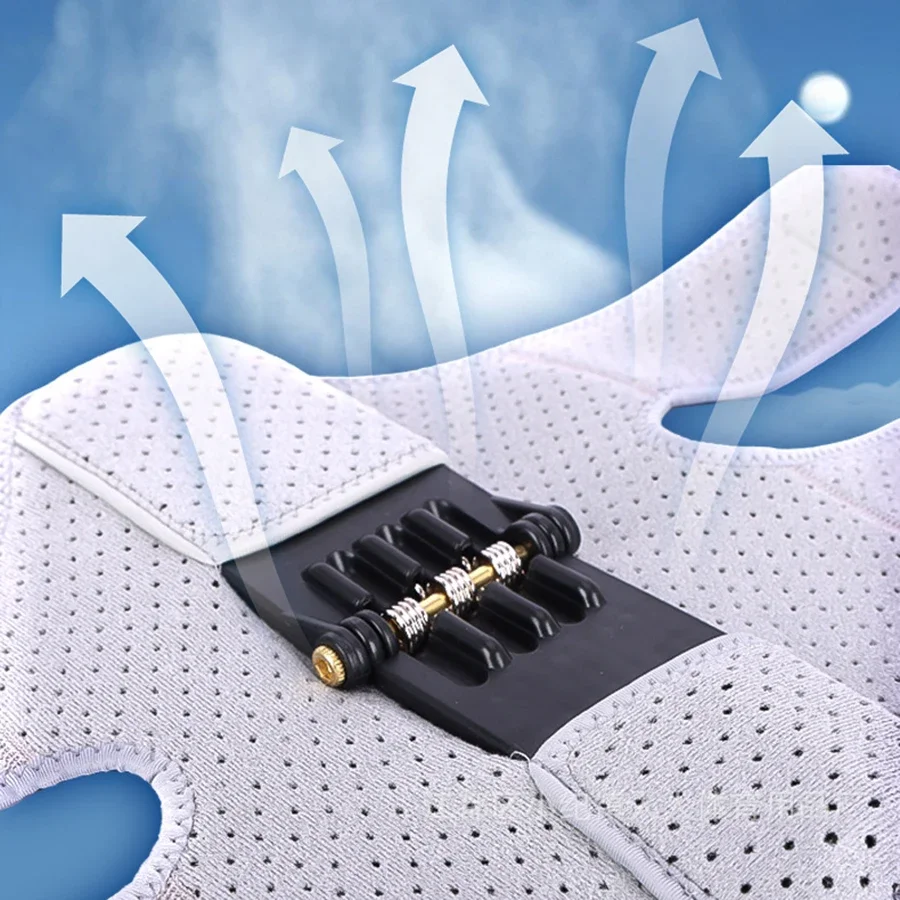 Усилитель колена — регулируемая дышащая опора с мощными отскоками застежкой на