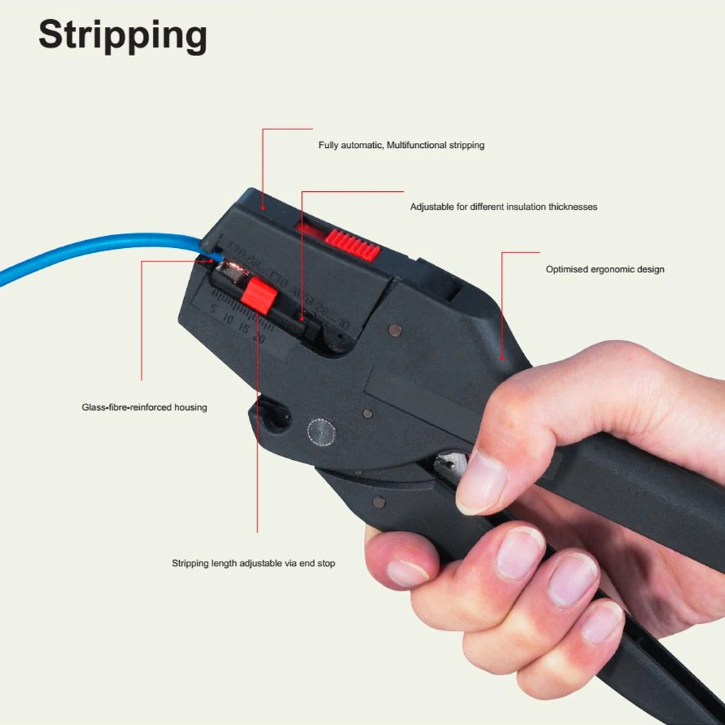 

Многофункциональный портативный Электрический инструмент для зачистки проводов домашний офис регулируемые плоскогубцы для зачистки мног...