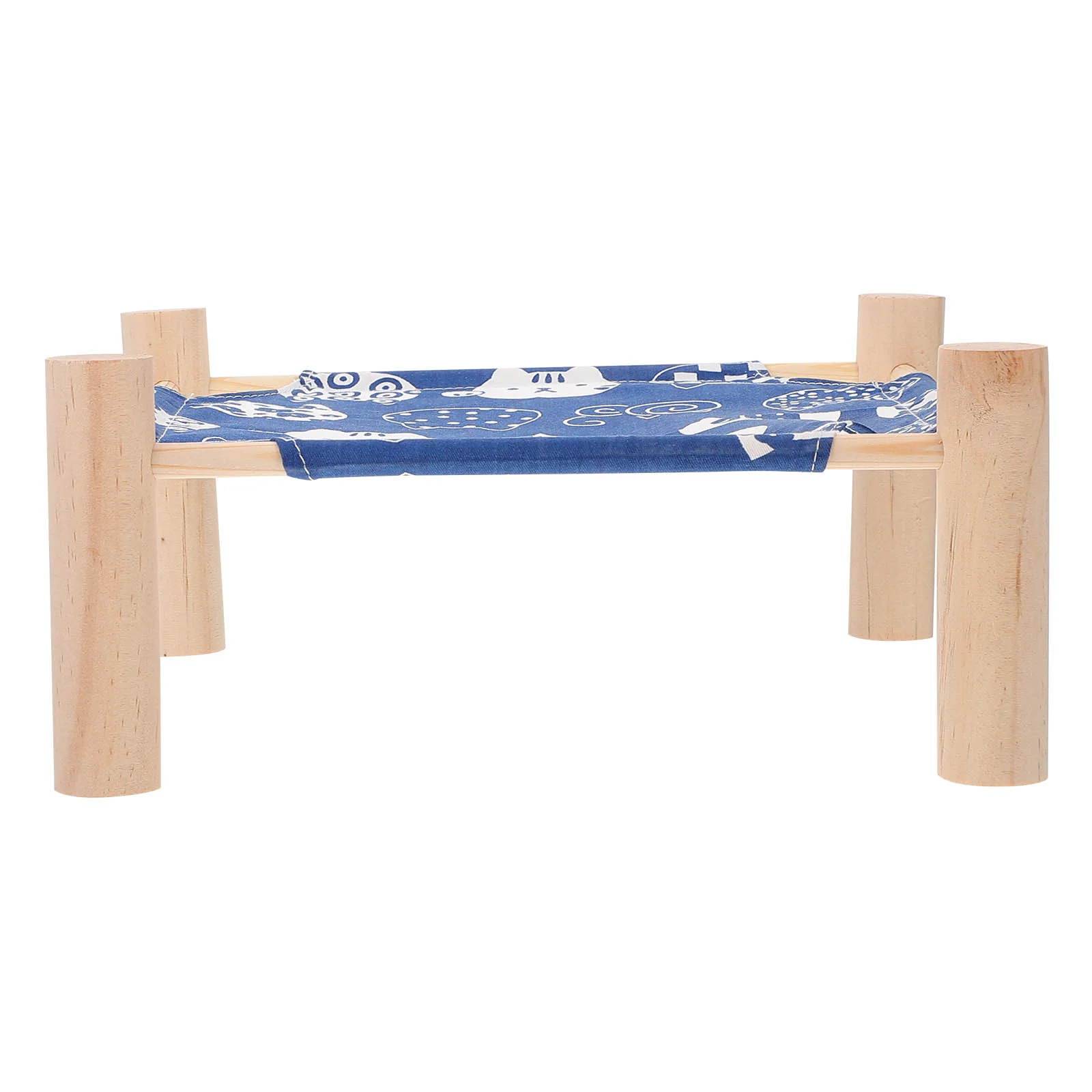 

Hamster Bed Hammock Pet Wooden House Elevated Catguinearat Sleeping Winter Chinchilla Cave Cot Samll Campbedding Stuff