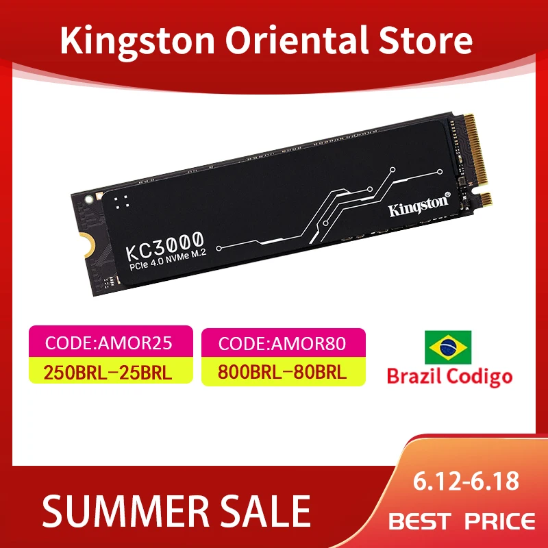 Kingston KC3000 M2 SSD NVMe 512 ГБ ТБ 2 ТБ 4 ТБ SSD M.2 2280 PCIe 4,0 SSD Внутренний твердотельный накопитель диск для рабочего стола ноутбука Kingston KC3000 M2 SSD NVMe 512 ГБ ТБ 2 ТБ 4 ТБ SSD M.2 2280 PCIe 4,0 SSD Внутренний твердотельный накопитель диск для рабочего стола ноутбука