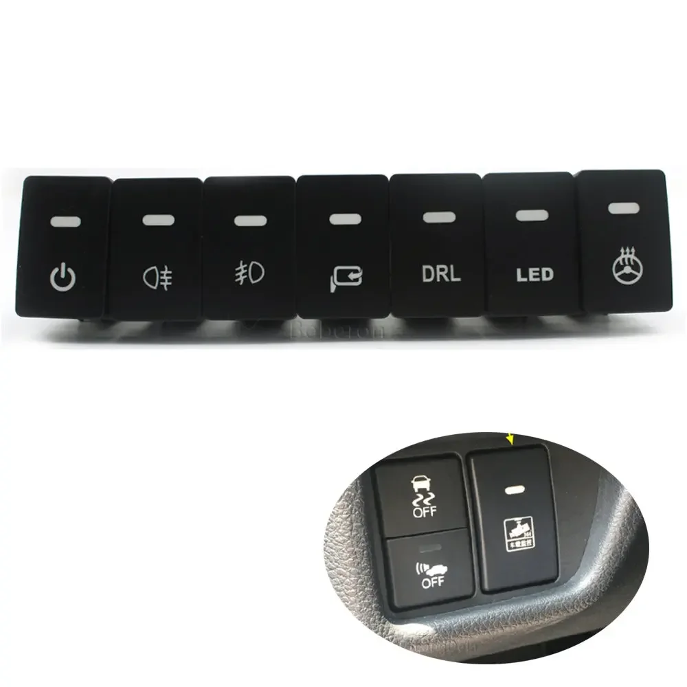 1 шт. автомобильный светодиодный светильник кнопка включения и выключения камеры