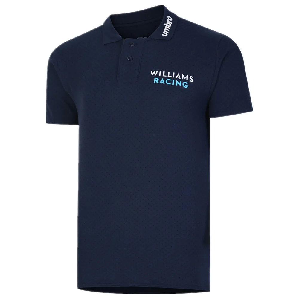 

2023 team training POLO shirt Williams racing f1 formula one racing suit short-sleeved outdoor riding moto oversized T-shirt