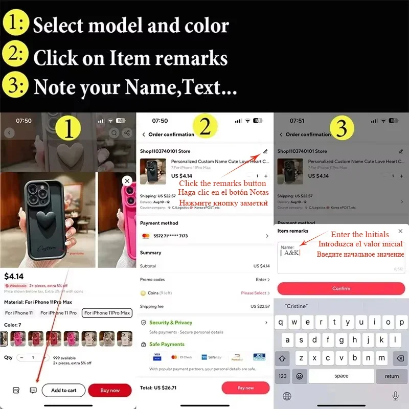 Чехол для телефона сделай сам с персонализированным именем Samsung Galaxy S25 S23 S22 Ultra Plus