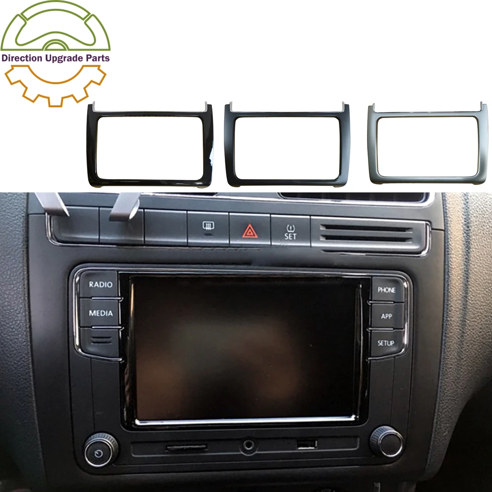 

For Polo Navigation Discover Radio Screen Plastic Frame Trim Panel MIB 187 A 187 B RCD 510 RNS 315