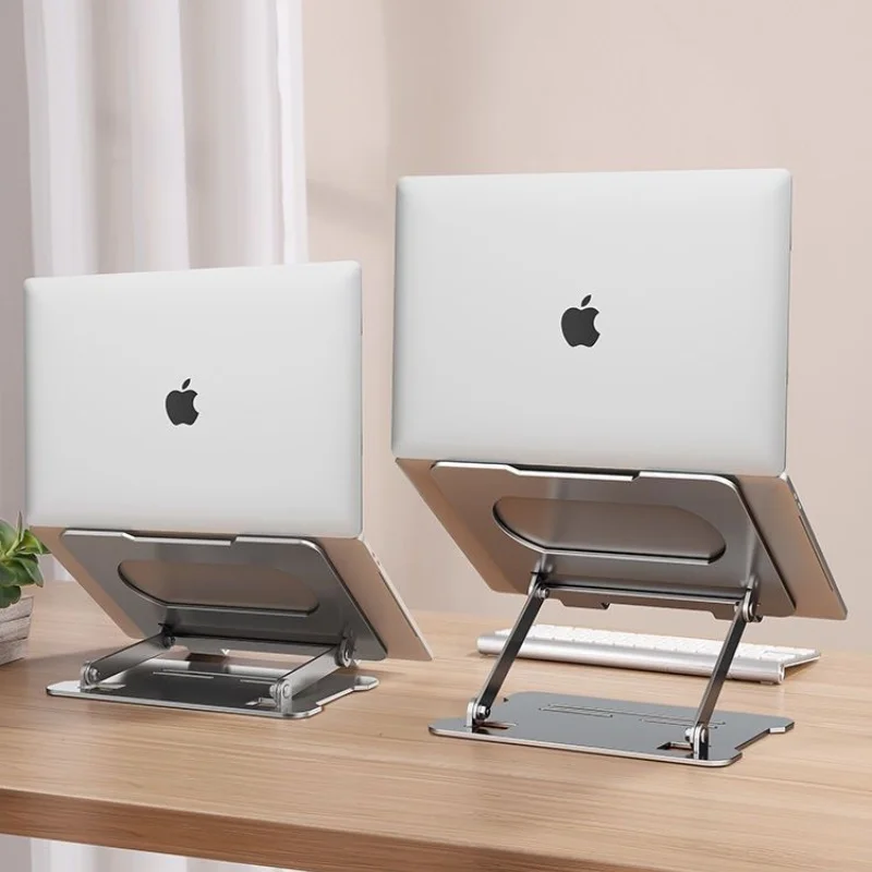 Металлическая подставка для ноутбука кронштейн компьютера стальной золотой