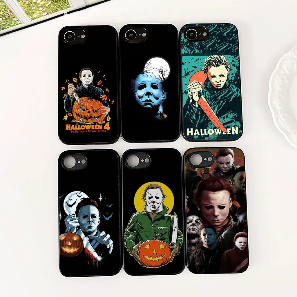 Фото Чехол Halloweens Curse Of Michael Myers Мягкий чехол для телефона Motorola Moto E14 E15 G04 G05 G14 G34 G35 G84 G24 A54 G15 Power E22 №3