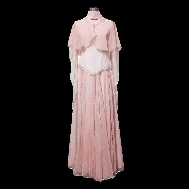 Танцевальный Костюм ханьфу для китайских танцев плавное официальное платье шоу