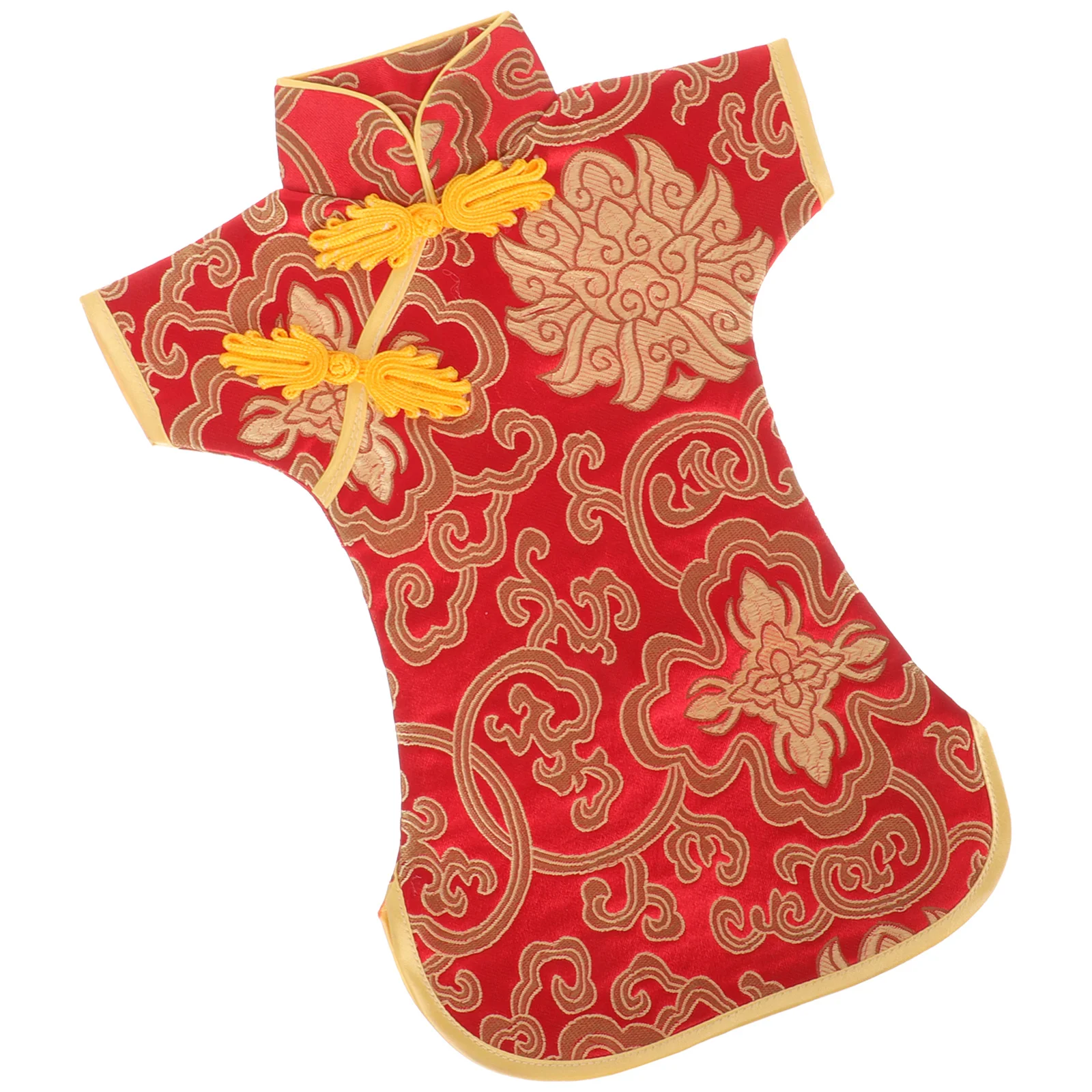 

China Pouch Bag Dining Room Table Decor Silverware Birthday Bottle Festival Silk Christmas Gift Bags