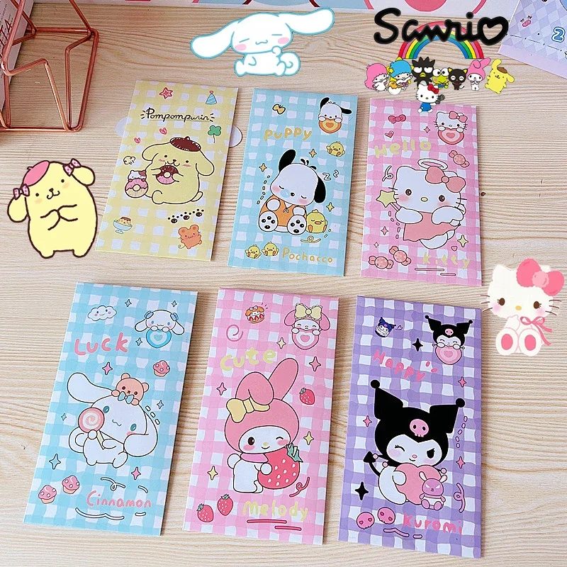 4 шт. красные конверты для подарка на новый год