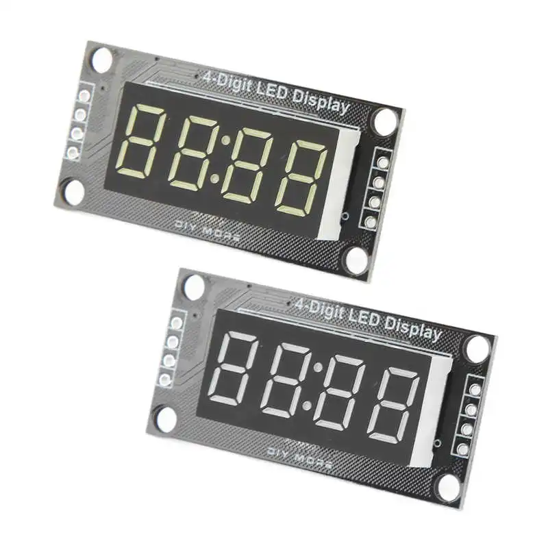 

4 Sets Digital Tube Display Module LED 4 Digit 7 Segment 0.36in TM1637