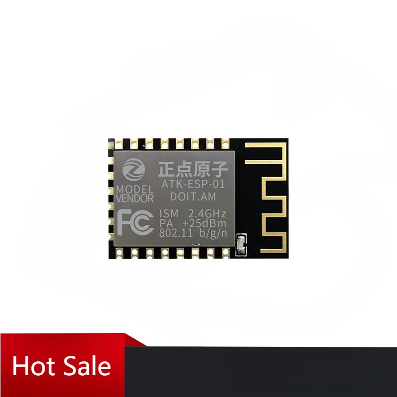 

Serial Port Wi-Fi Module ATK-ESP-01 Stamp Hole Version ESP8266 Wireless Internet of Things