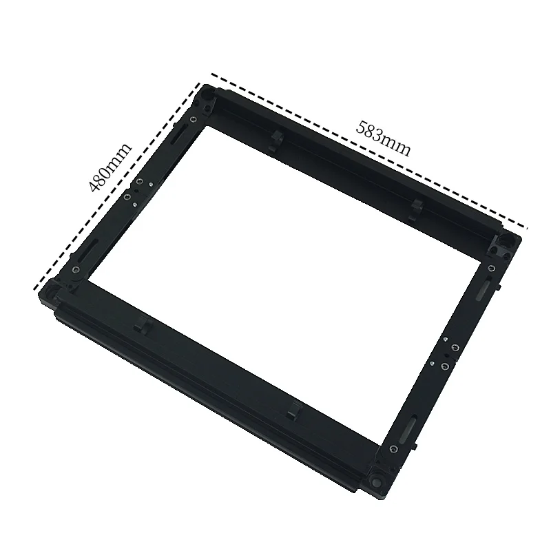 Подставка для столов из алюминиевого сплава серебристо-черная