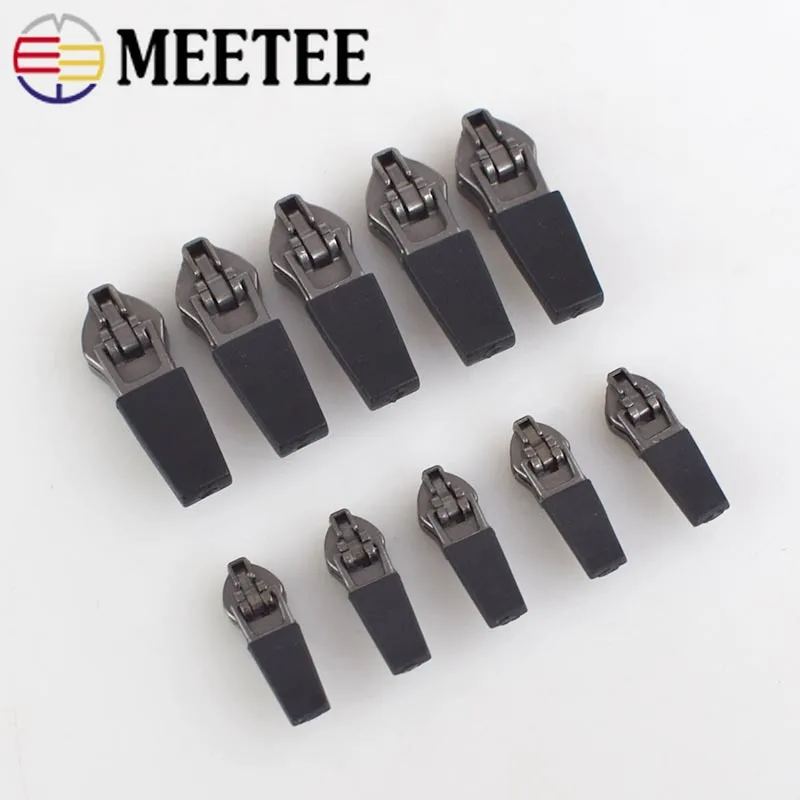 20 шт. Meetee 3 #5 # защита от нагрузки водонепроницаемая головка-слайдер на молнии
