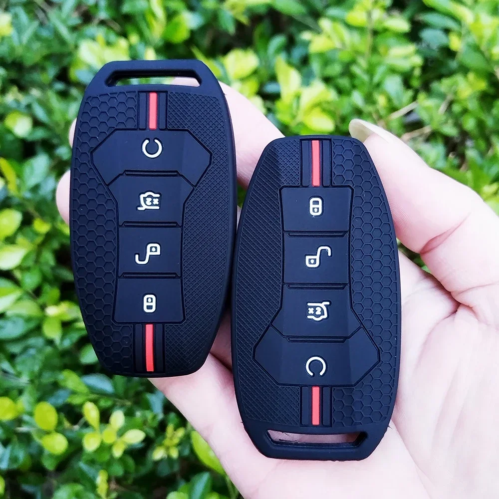 Чехол для автомобильного ключа BYD Song PRO Han EV Max Tang DM Qin PLUS Yuan Dolphin Atto 3 защитный