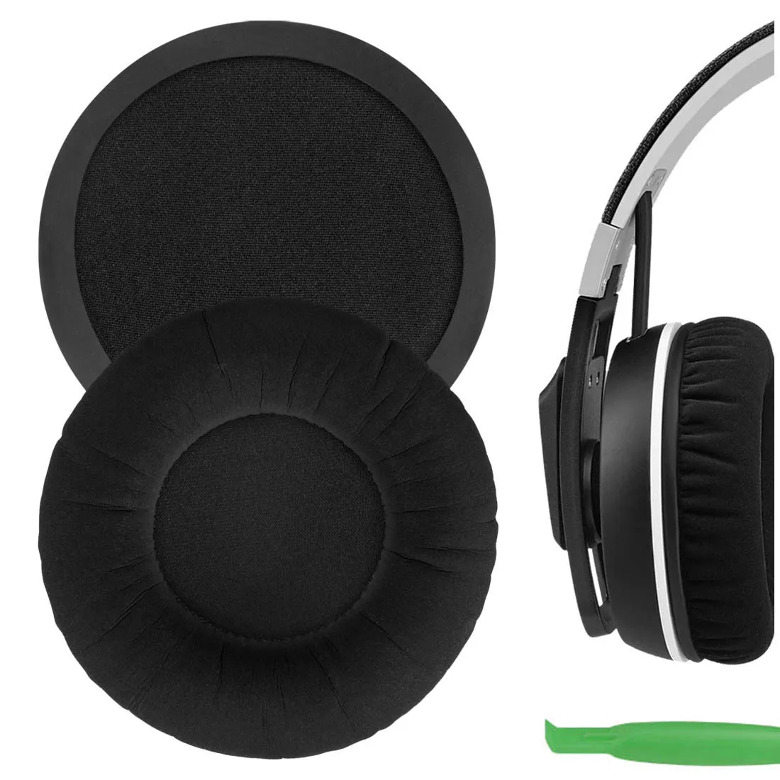 

Geekria Earpads for Sennheiser Urbanite XL Over-Ear Replacement Headphones Comfort Velour Ear Pads Cover Cushions Foam Earmuff