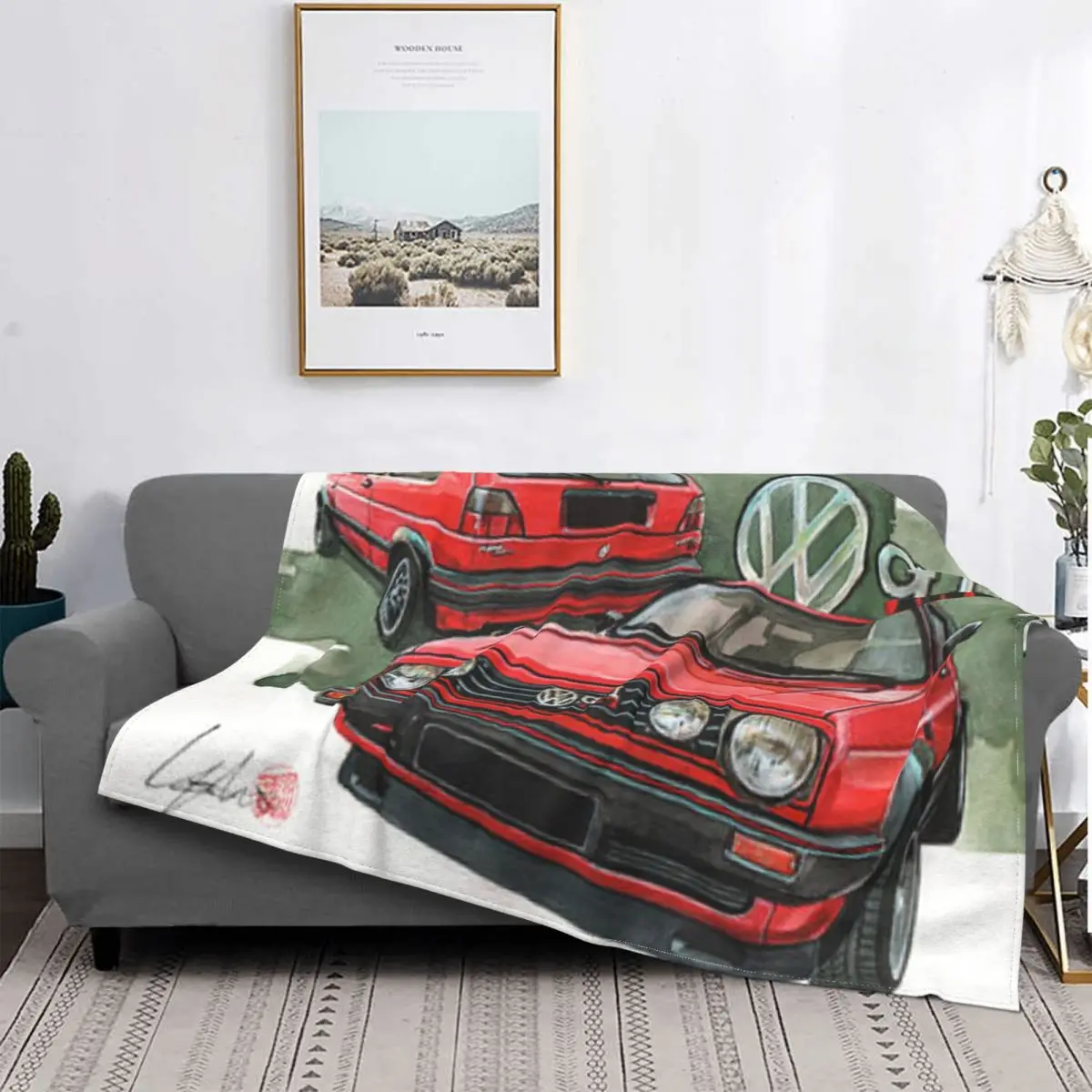 

Одеяло Golf Gti Mk4 883, покрывало для кровати, искусственное пушистое Клетчатое одеяло, толстовка, Детское покрывало, пляжное полотенце, роскошно...