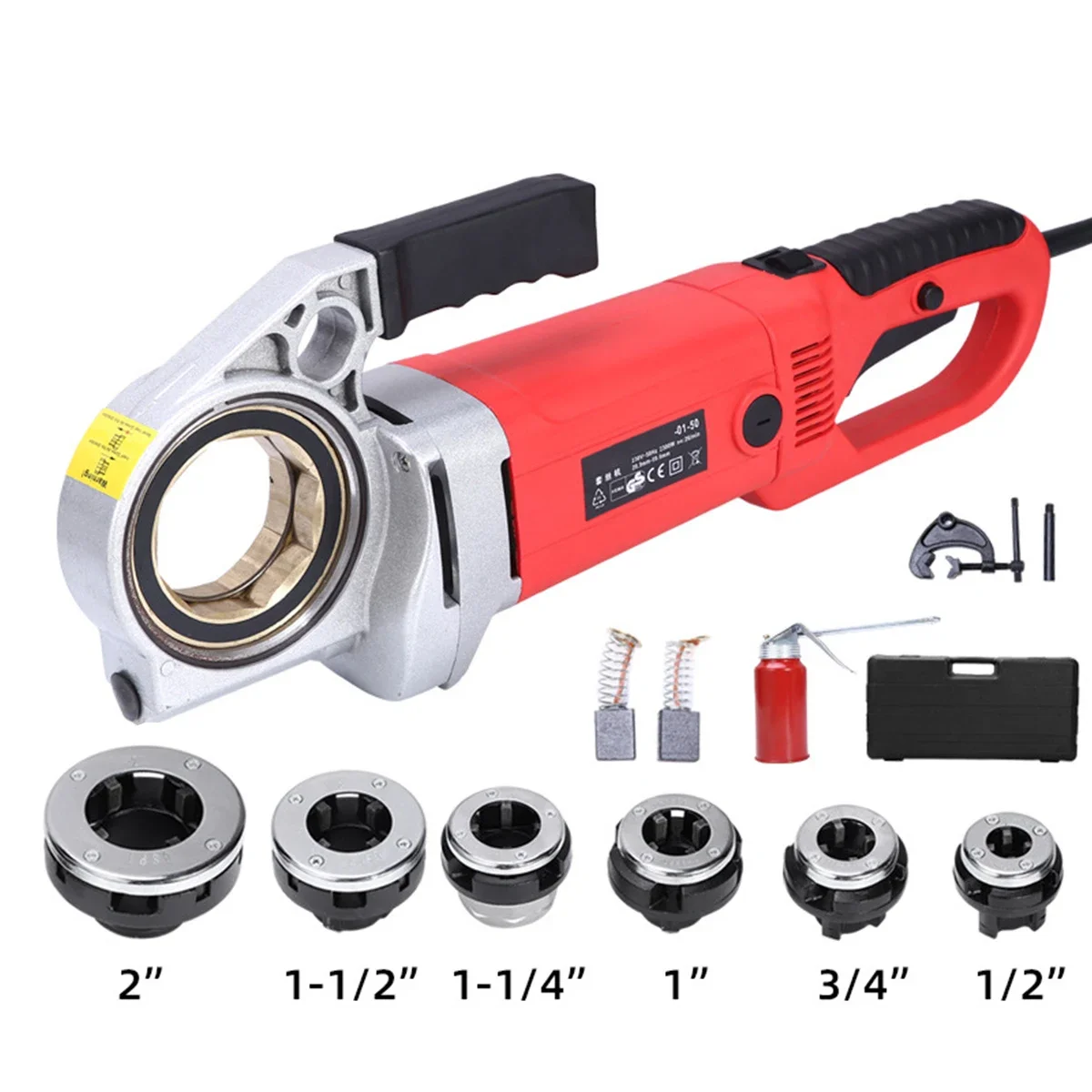 3-дюймовый 4-дюймовый резьбонарезной станок электрический трещотка для труб nt-50