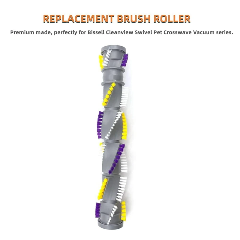 Replacement Brush Roller For Bissell Cleanview Swivel Pet Crosswave 2252 2254 2256 2289 2489 2490 2492 2316 2486 1824