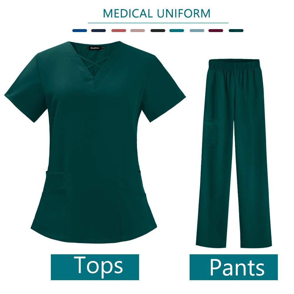 9 цветов оптовая цена топы с коротким рукавом брюки униформа для кормления