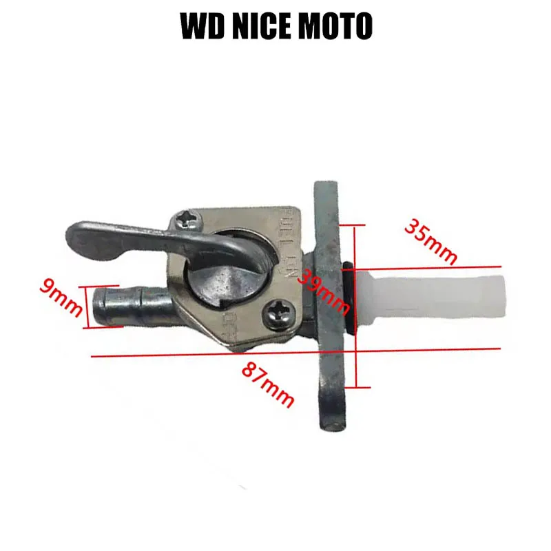 WD NICE MOTO мотоциклетный газовый топливный бак, переключатель крана для Honda CR125R CR125 450 480 R CR250R CR450R CR500R (art.: 3920d1f33eb98) - 3920d1f33eb98