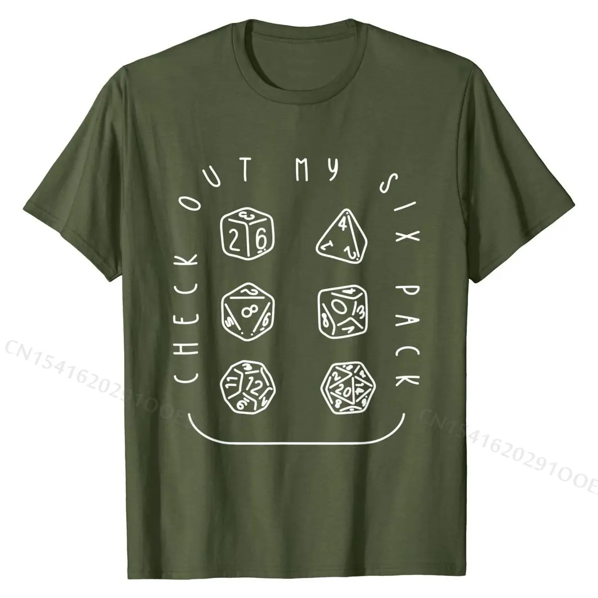 Забавные мужские футболки с надписью My Six Pack Dice For Драконы модель D20 объемные для