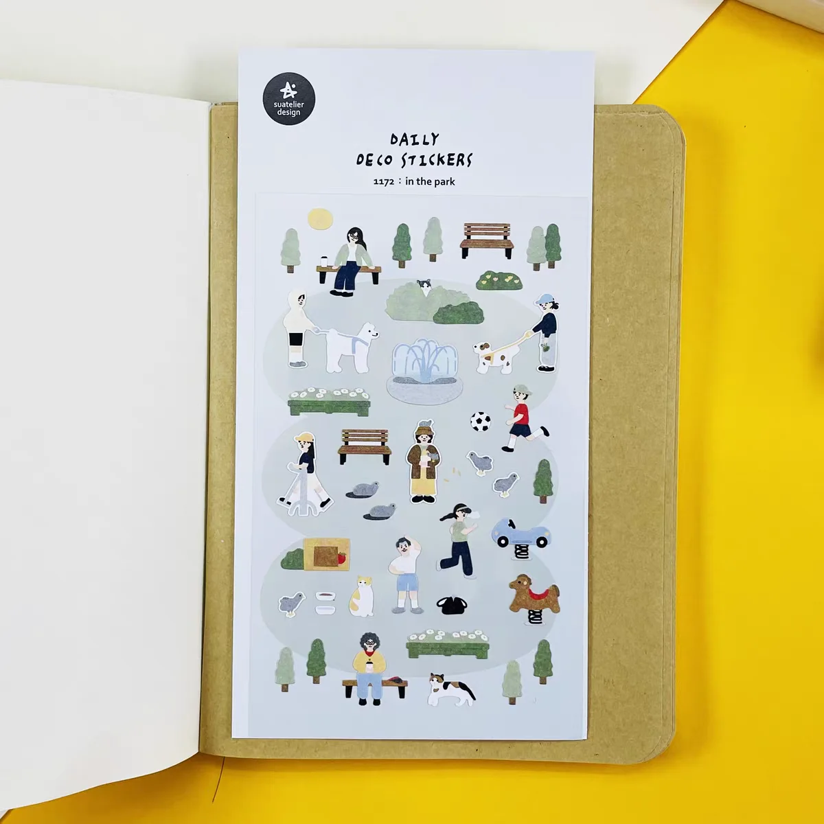 

Бумажные наклейки Suatelier In The Park