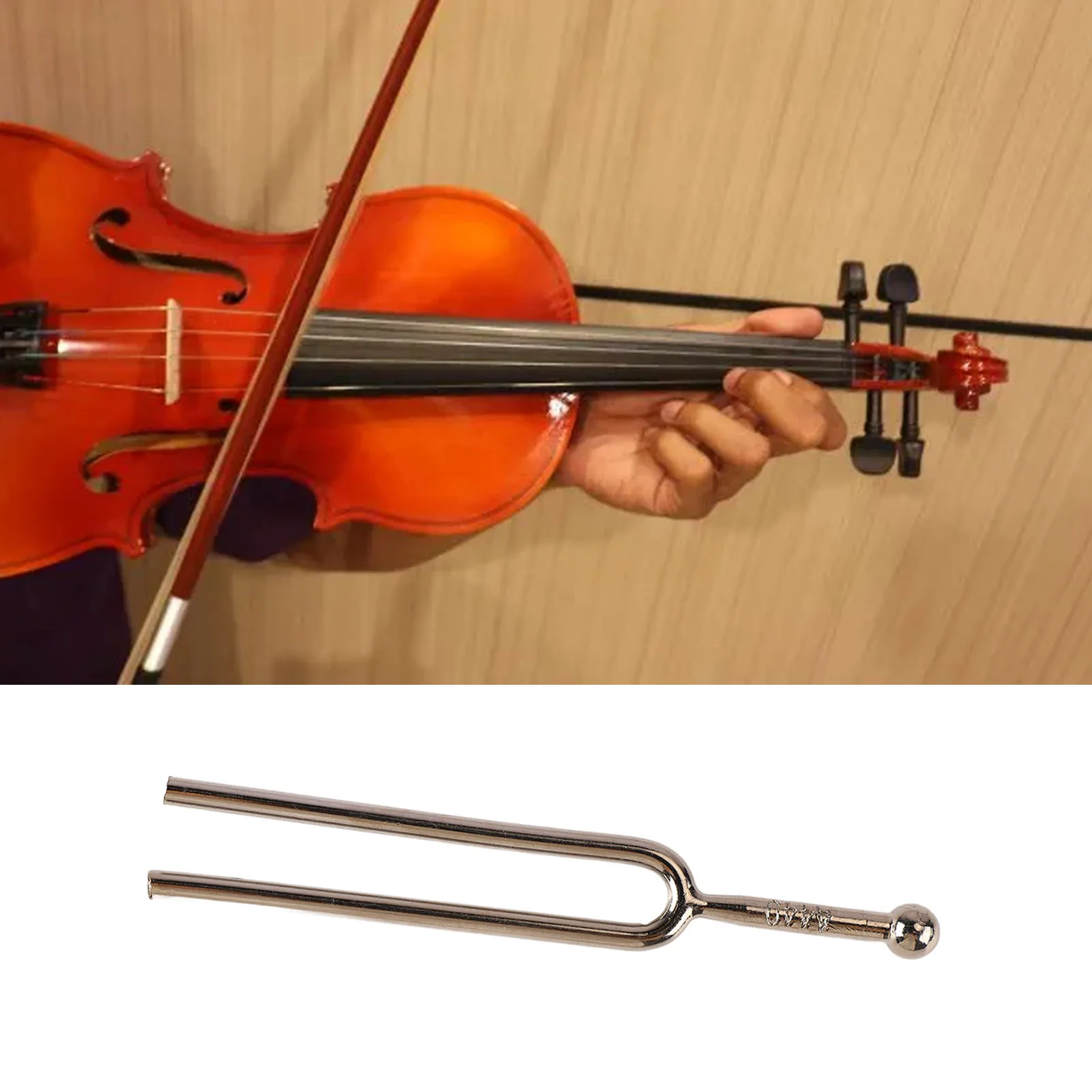 

Металлическая вилка для настройки тона, вилка для настройки скрипки, инструмент, аксессуары для ремонта и обслуживания