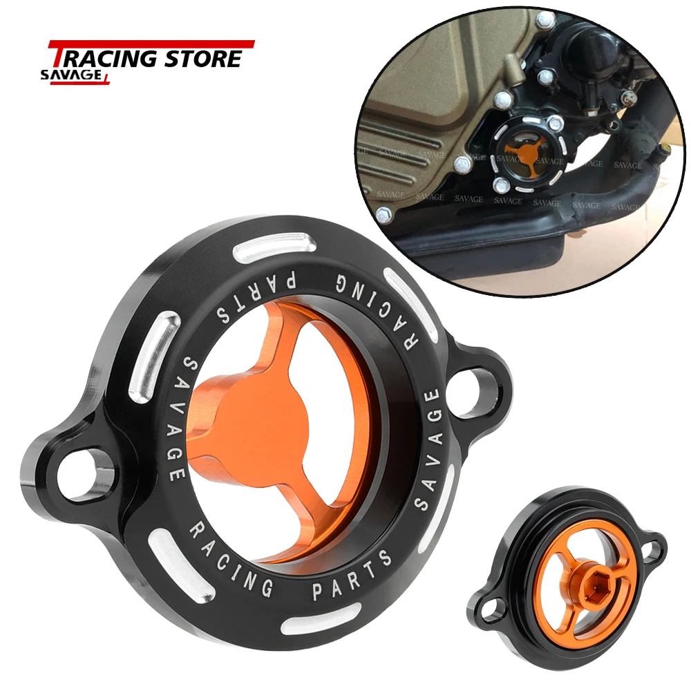 

Масляный фильтр двигателя мотоцикла для 790 DUKE ADV 2019-2022 690 DUKE/R ENDURO SMC SUPERMOTO R Прозрачная защитная крышка аксессуары