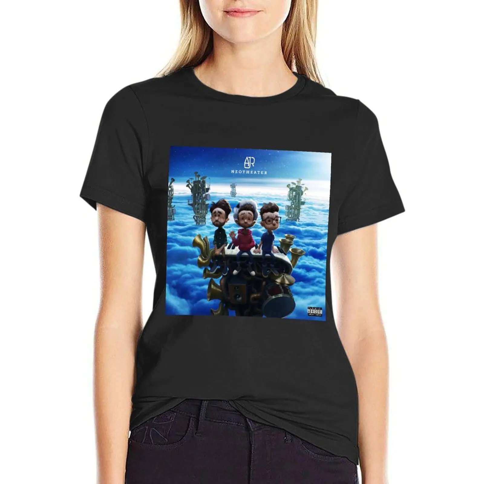 AJR NEOTHEATER TOUR 2019 2020 CAHYO футболка с коротким рукавом Футболка Эстетическая одежда