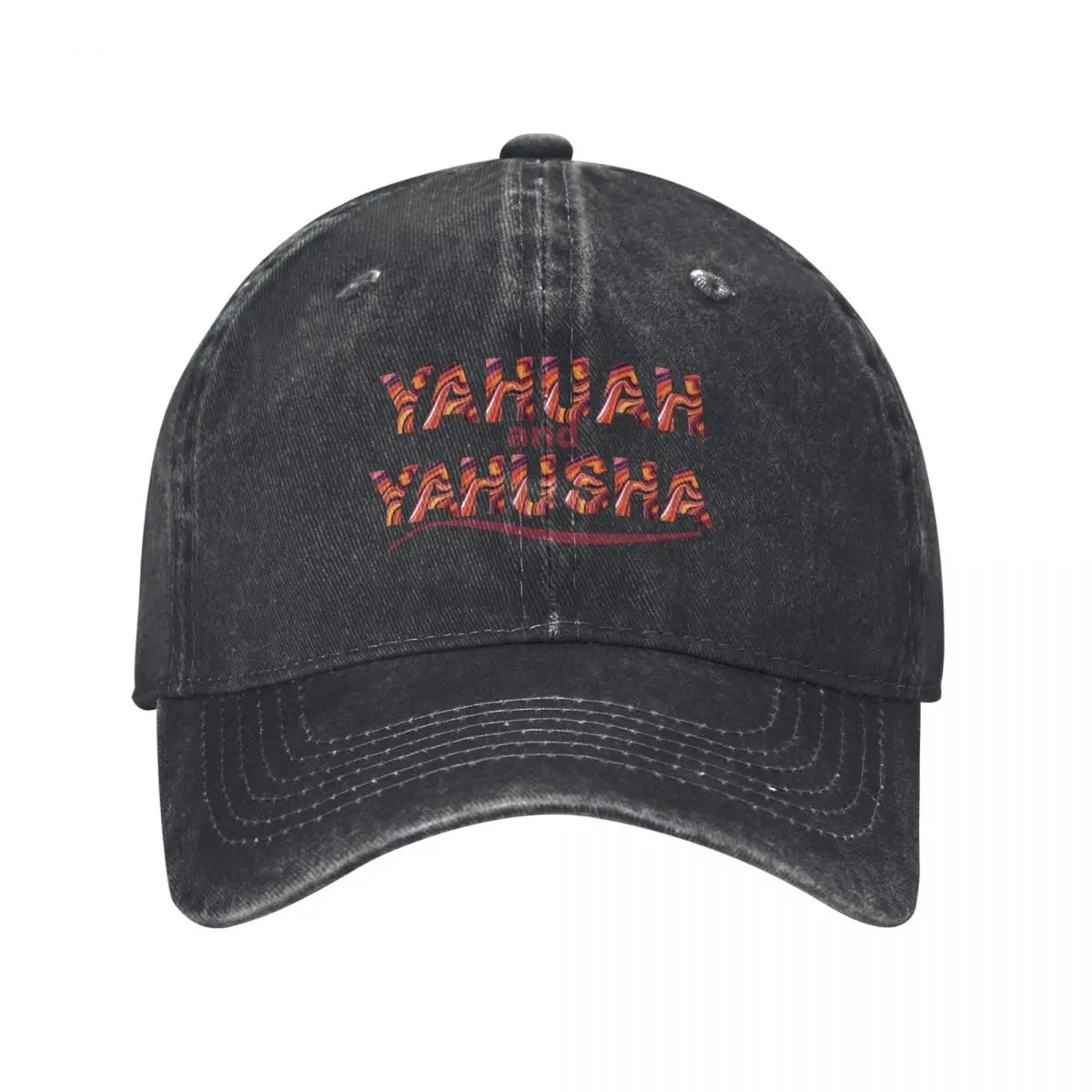 Кепка Yahuah (Властелин) и четюша (Иисус) коричневая бейсболка черная солнцезащитная