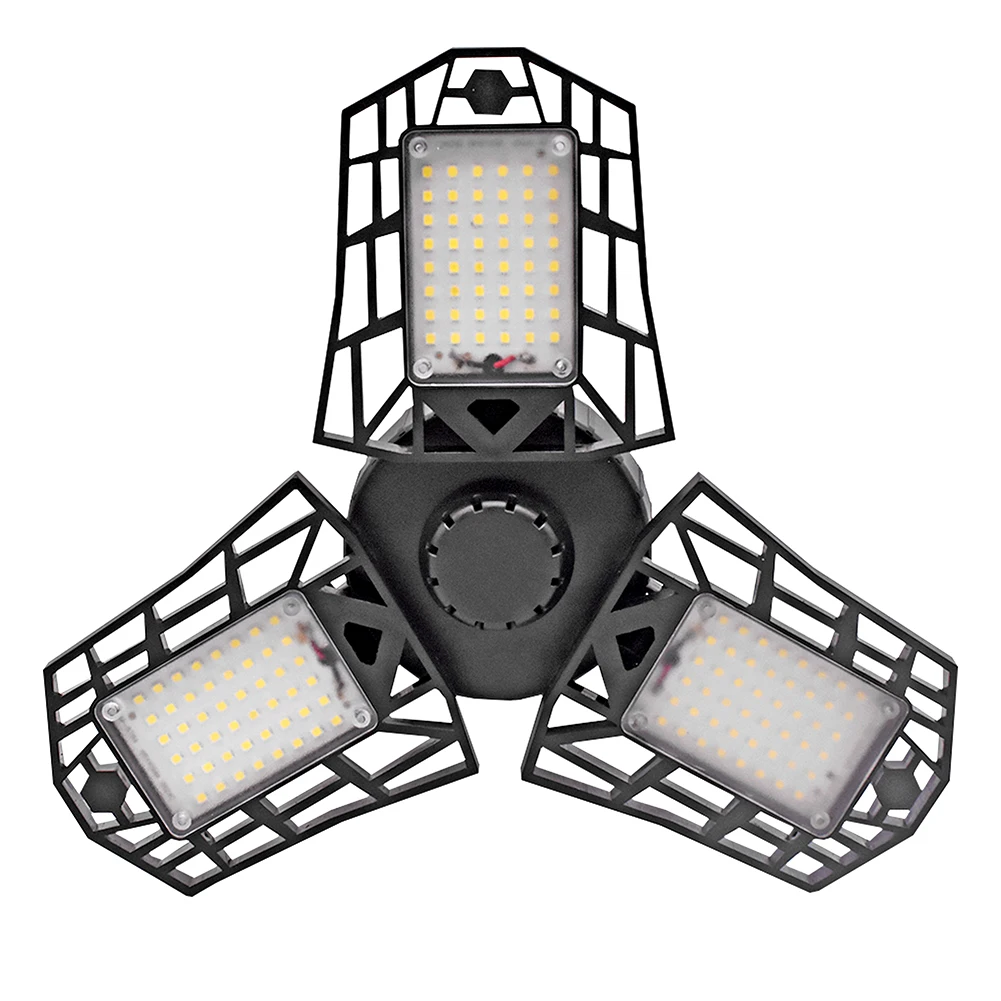 

E27 144LED 60W Iron Man Deformation Folding Light Creative Hanging Lamp