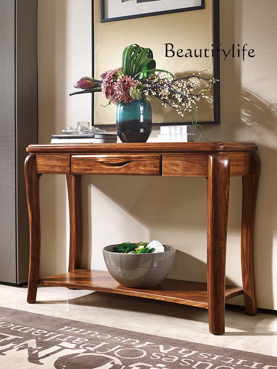 Новые деревянные консольные столы в китайском стиле Ugyen из массива дерева