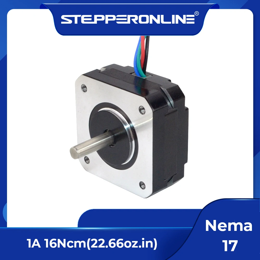 

STEPPERONLINE шаговый двигатель 17HS08-1004S 16 Нсм