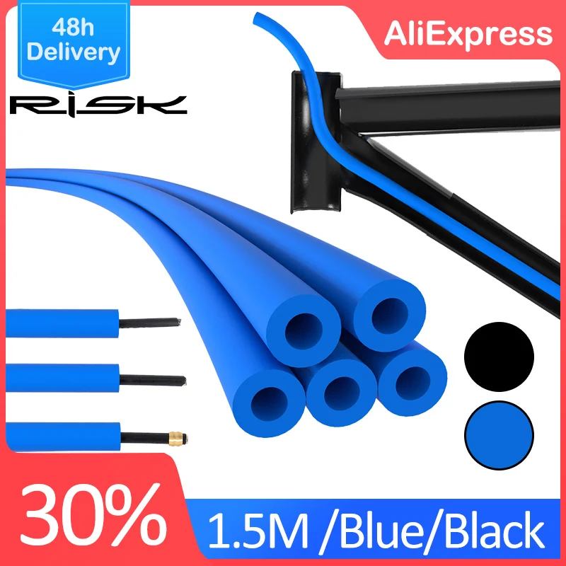 

RISK Bike Frame Internal Housing Damper Practical Sponge Muffler Soundproof for MTB Road Bicycle Shifting Cable Accessories