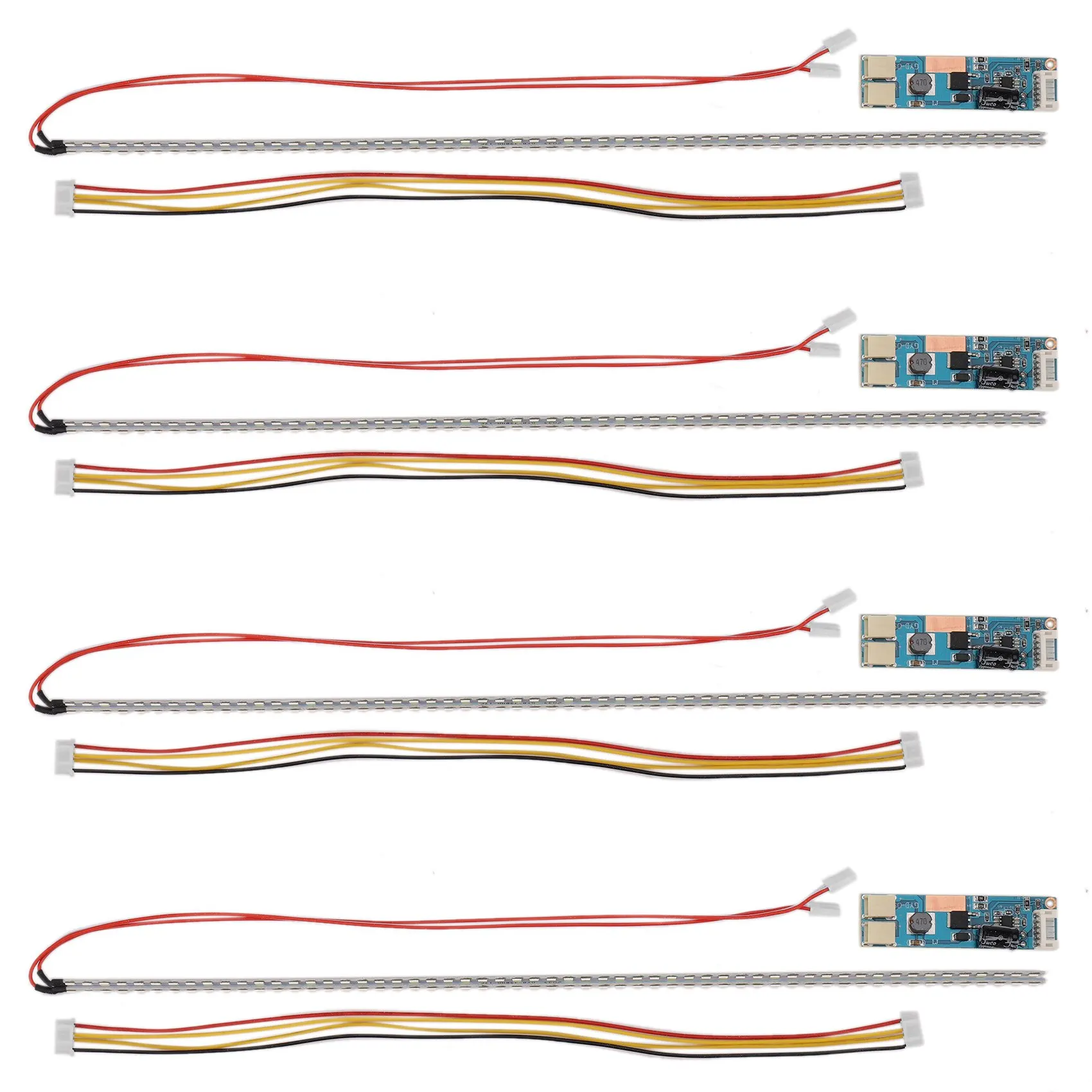 

4Pcs 355mm LED Backlight Strip Kit for Update CCFL LCD Screen to Monitor