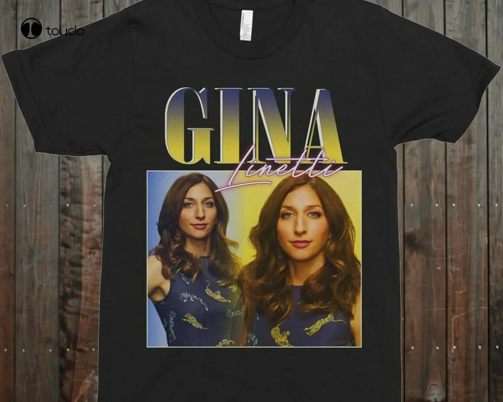 Фото Gina Linetti Chelseass Peretti Brooklyn 99 90S Crewneck Vintage T-Shirt №1
